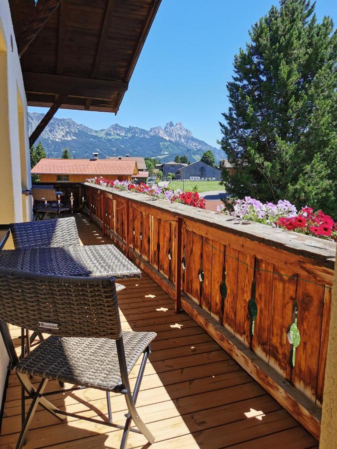 Pension Tannheim Bagian luar foto